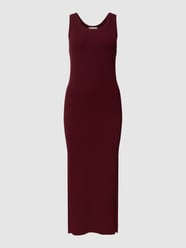 Midikleid in Ripp-Optik von Marc O'Polo Bordeaux - 2