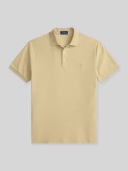 Slim Fit Poloshirt aus reiner Baumwolle von Polo Ralph Lauren Beige - 9