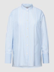 Overhemdblouse met streepmotief, model 'Bessenia' van BOSS - 23