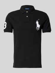 Custom Slim Fit Poloshirt mit Logo-Stitching von Polo Ralph Lauren - 21