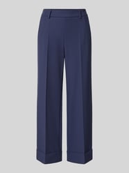 wide fit broek met viscose van windsor. - 35