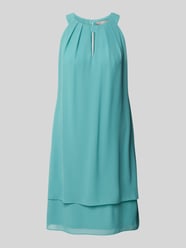 Knielanges Cocktailkleid mit Schlüsselloch-Ausschnitt von Christian Berg Cocktail - 41