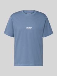 t-shirt z logo i okrągłym dekoltem od JACK & JONES - 26