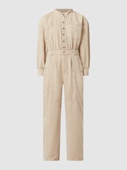 Jumpsuit mit Leinen-Anteil Modell 'Dincy' von Bash Beige - 19