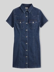 Dopasowana sukienka casualowa z tkaniny stylizowanej na denim model 'TRACE' od Levi's® - 2