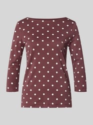 Shirt aus reiner Baumwolle mit 3/4-Arm von Christian Berg Woman - 45