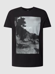 T-Shirt mit Motiv-Print Modell 'Dario' von JOOP! Jeans Schwarz - 34