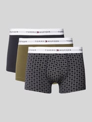 Trunks aus Baumwoll-Mix im 3er-Pack von Tommy Hilfiger Grün - 2