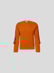 Sweatshirt in Strick-Optik von Etro Orange - 3