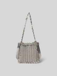 Crossbody Bag aus in metallic von Rabanne Grau - 14