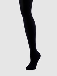 Strumpfhose mit Komfortbund - blickdicht Modell 'Family' von Falke Blau - 42