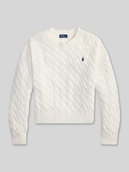 Regular Fit sweter dzianinowy z czystej bawełny od Polo Ralph Lauren - 15