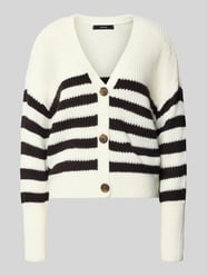 Oversized gebreid jack met v-hals model 'LEA' van VERO MODA - 25