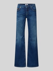 Flared jeans met 5-pocketmodel, model 'TESS' van Cambio - 9