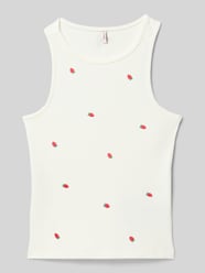 Slim Fit Tank Top aus Baumwoll-Mix Modell 'JILLY' von ONLY - 19