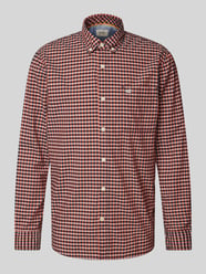 Regular Fit Freizeithemd mit Button-Down-Kragen von camel active Rot - 11