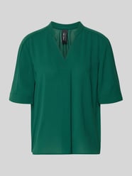 Regular fit blouse met V-hals van Marc Cain - 12