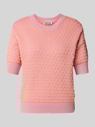 Strickshirt mit Rundhalsausschnitt von Essentiel Antwerp Orange - 3