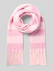 Schal mit Fransenabschluss von PIECES Pink - 37