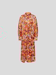 Midikleid mit floralem Allover-Muster von MSGM Pink - 36