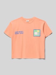 T-shirt o kroju oversized z czystej Bawełny od s.Oliver RED LABEL - 25
