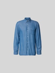 Relaxed Fit Jeanshemd aus reinem Lyocell von Officine Générale - 8