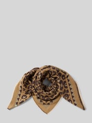 Sjaal met ingesloten boorden van Codello Beige - 19