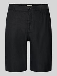Korte chino broek CHUCK INDIGO 100% linnen KCA Korte chino broek CHUCK INDIGO 100% linnen KCA