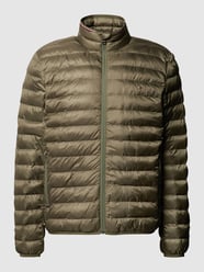 Steppjacke mit Stehkragen und Reißverschluss von Tommy Hilfiger Grün - 44