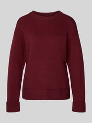 Sweter z dzianiny o kroju relaxed fit z mieszanki bawełny z dodatkiem wełny od s.Oliver RED LABEL - 19