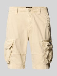 Cargoshorts mit Label-Detail von Superdry Beige - 48