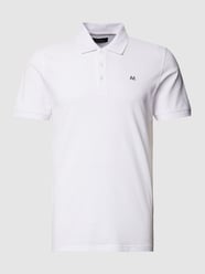 Poloshirt met labeldetail, model 'MApoleo' van Matinique Wit - 48