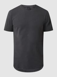 T-shirt van katoen, model 'Ron' van Only & Sons Grijs / zwart - 24