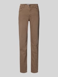 Regular fit jeans in 5-pocketmodel, model 'CICI 34' van Angels Beige - 6