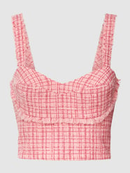 Top mit Glencheck-Muster Modell 'EMILY' von Guess Rosa - 7