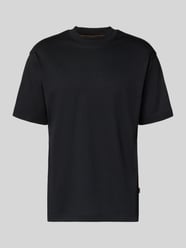 T-shirt o kroju regular fit z mieszanki bawełny model ‘TEETIM’ od BOSS Orange - 5