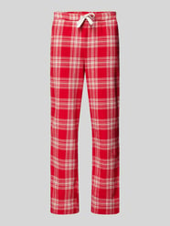 Regular Fit Pyjama-Hose mit seitlichen Eingrifftaschen von Jake*s Casual Rot - 47