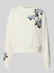 Relaxed Fit Pullover aus Baumwoll-Mix Modell 'FLOW' von PIECES - 18