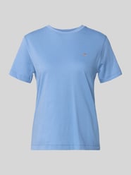 T-shirt met Labelstitching en Ronde hals van GANT - 2