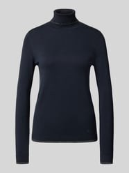 Slim Fit Longsleeve aus Viskose-Mix Modell 'MAGLIA CHIUSA' von Liu Jo White - 41