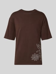 Loose Fit T-Shirt mit Stitchings von Scotch & Soda - 3