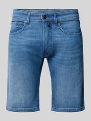 Regular Fit Jeansshorts mit Eingrifftaschen Modell 'Sisteron' von Pierre Cardin - 8