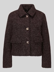 Teddyjacke mit goldfarbenen Zierknöpfen von VERO MODA - 2