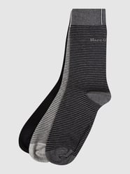 Socken mit Stretch-Anteil im 3er-Pack von Marc O'Polo - 46