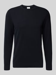 Gebreide pullover van wolmix met ronde hals van Profuomo - 12