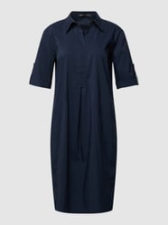 Knielange jurk met platte kraag van Betty Barclay Blauw - 29