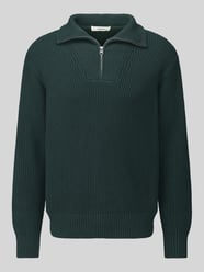 Regular Fit Pullover aus reiner Baumwolle mit Troyer-Kragen von Selected - 29