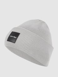 Mütze aus reiner Baumwolle von CK Calvin Klein Grau - 3