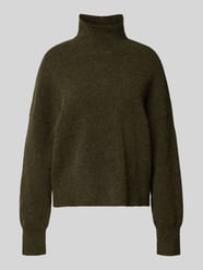 Strickpullover aus Woll-Mix mit Stehkragen Modell 'NOLA' von Samsøe Samsøe - 8