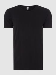 T-shirt z single dżerseju model ‘Pure & Style’ od Calida Czarny - 45